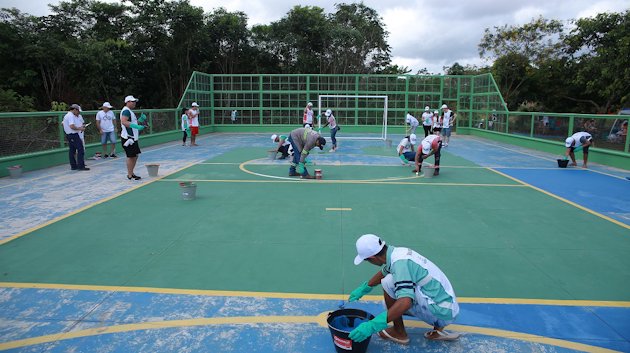 Reforma Quadra Burajuba Reforma Quadra Burajuba