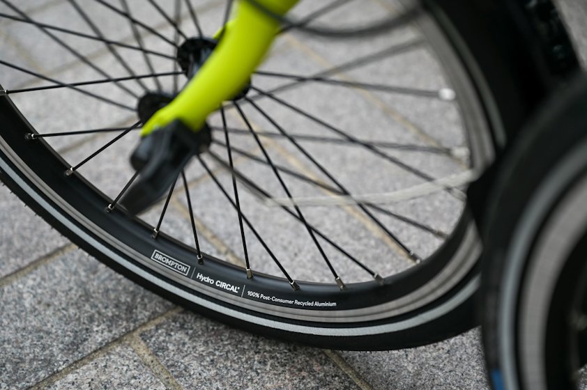 Bicycle rims made from 100% post-consumer scrap