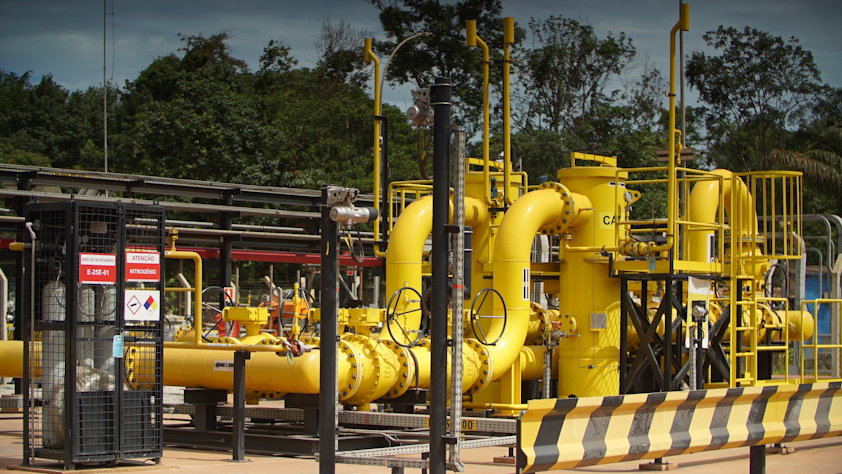 Naturgass ble innført som brennstoff ved Hydros aluminaraffineri Alunorte i Brasil i 2024.