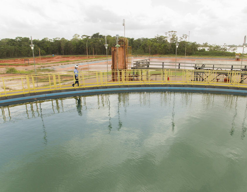 Alunorte alumina refinery, water treatment