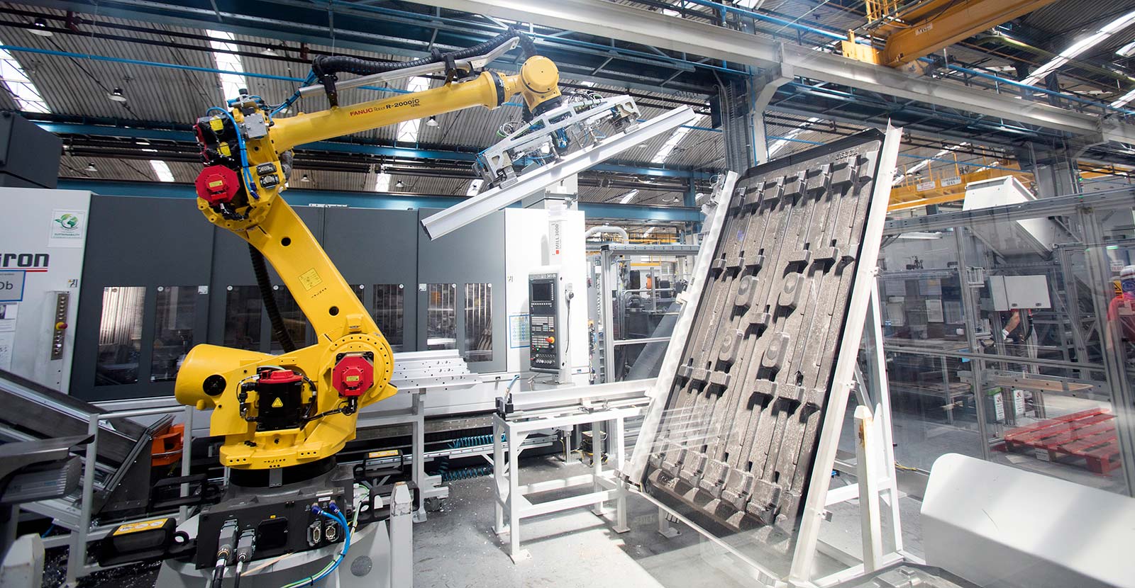 Robot at Hydro Extrusion's Szekesfehervar plant