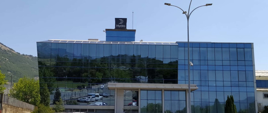 Hydro Extrusions Navarra entrance