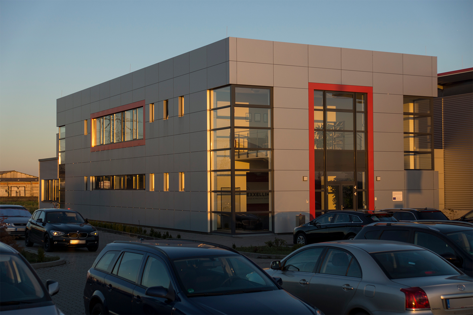 Firmengebäude von Exxelin