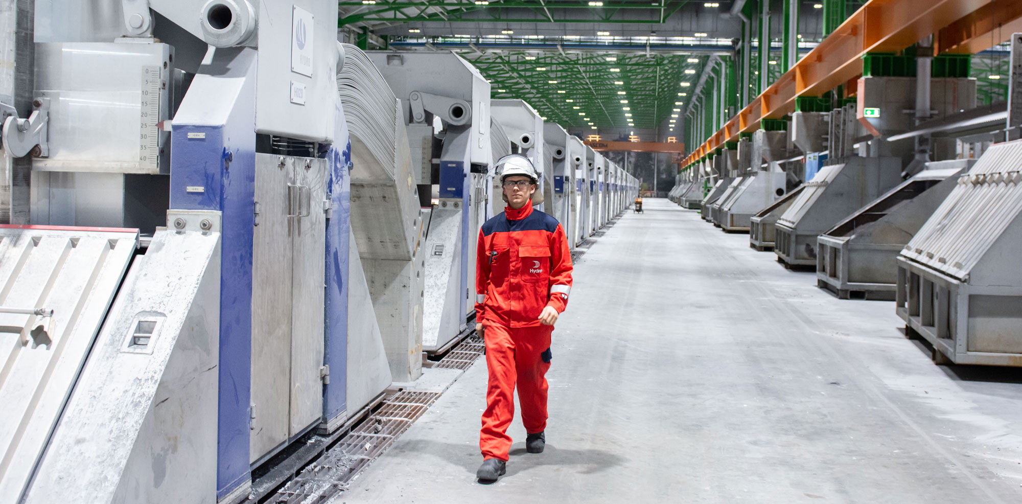 The Karmøy Technology Pilot electrolysis cells with groundbreaking climate- and energy-efficient technology.